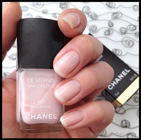 white and black chanel nails|chanel ballet nail polish.